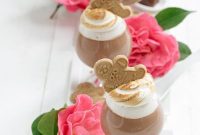 Toasted Gingerbread Marshmallow Fluff Chocolate Parfait
