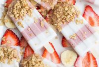 Plant-Based Strawberry Banana Freezies