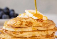 Pillowy Lemon Ricotta Pancakes