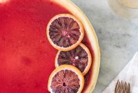 Vibrant Blood Orange Cheesecake