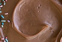 Luscious Chocolate Sour Cream Frosting