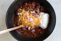 Classic Slow Cooker Chili Perfection