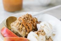 Ultimate Caramel Apple Crumble Bars