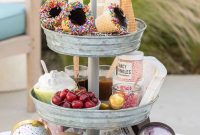 Elevate Your Decor: Tiered Galvanized Tray Ideas