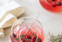 Crimson Thyme Gin & Tonic