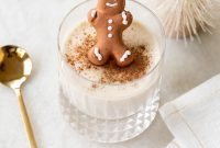 Festive Eggnog Panna Cotta