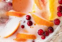 Sparkling Citrus Yuletide Drink
