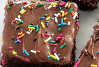 Fudgy Homemade Brownies