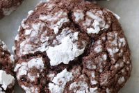 Snow-Dusted Chocolate Crinkles