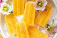 Sweet Heat Mango Papaya Pops