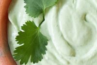 Vibrant Garlic Cilantro Sauce