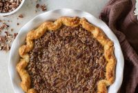 Decadent Brown Butter Rum Pecan Pie