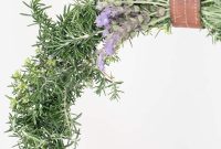 Crafting Your Own Rosemary Wreath
