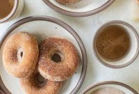 Golden Baked Apple Harvest Doughnuts