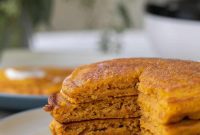 Warm Pumpkin Spice Pancakes