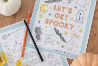 Adorable Free Printable Halloween Coloring Fun