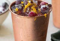 Spiced Cranberry Mule