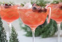 Sparkling Christmas Martini