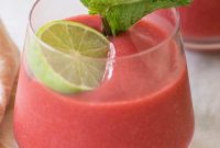 Blended Strawberry Daiquiri Bliss