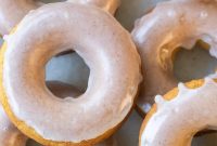 Fall-Spiced Baked Pumpkin Doughnuts with Warm Cinnamon Glaze