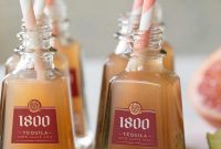 Mini Paloma Grapefruit Tequila Shots