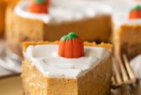 Spiced Autumn Pumpkin Cheesecake