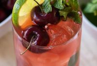 Sparkling Cherry Mojito