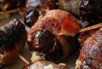 Creamy Goat Cheese and Bacon Date Bites