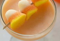 Autumn Candy Corn Martini