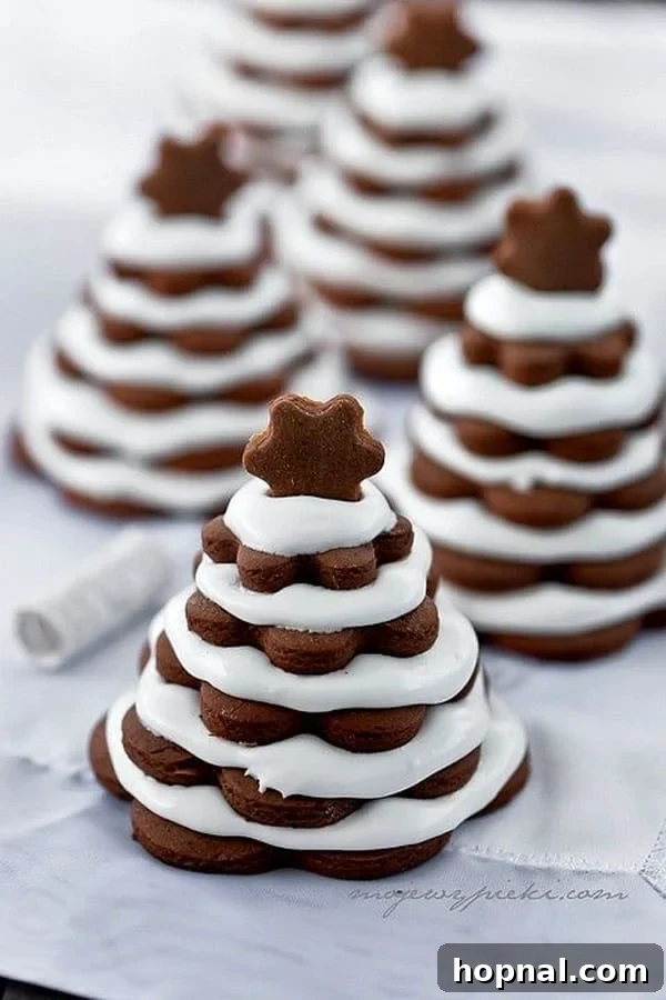 Crafting Beautiful Christmas Cookies 7 Festive Gingerbread Christmas Tree Cookie, a delightful stacked cookie dough creation