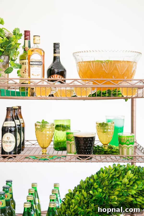 SaintPatricksDayBarCart_5