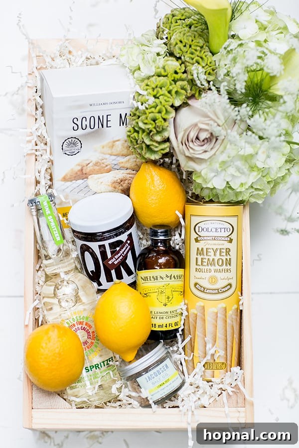Lemon gift box