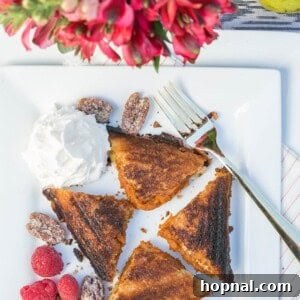Campfire Pumpkin Pie
