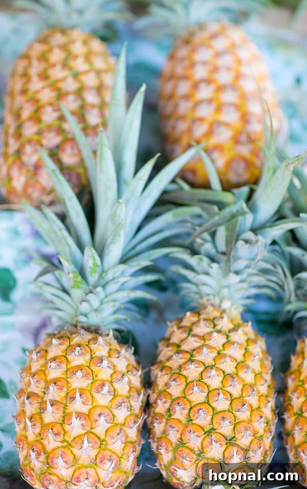 Hawaiian pineapple.