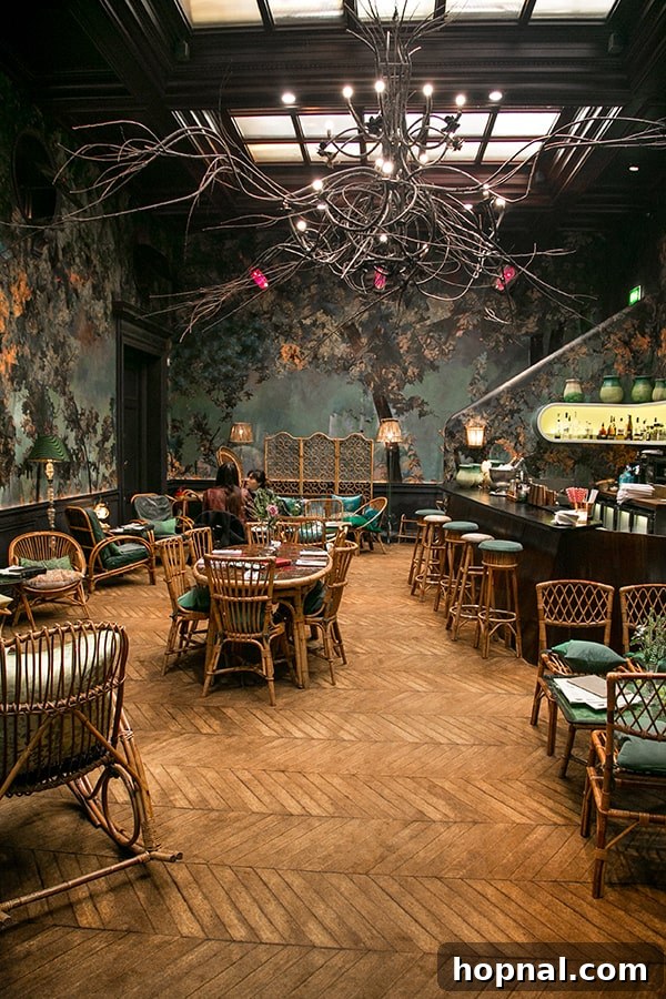 Another view of the distinctive interior of Sketch London