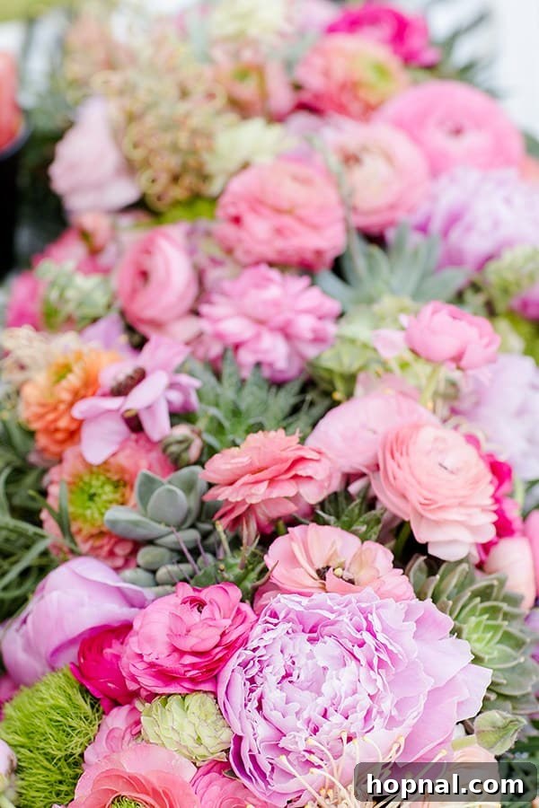 Spice Up Your Cinco de Mayo Celebration 19 Pink flowers and succulents