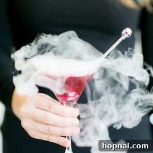 Smoking Blueberry Lavender Martini