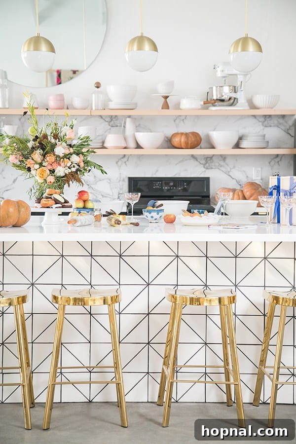 shot of pie party set up