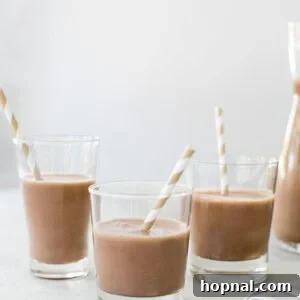 Homemade Chocolate Almond Milk