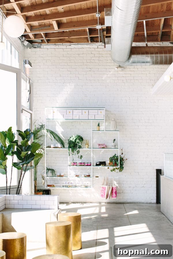 The stylish and modern interiors of Mr. Holmes Bakehouse, showcasing its unique design.