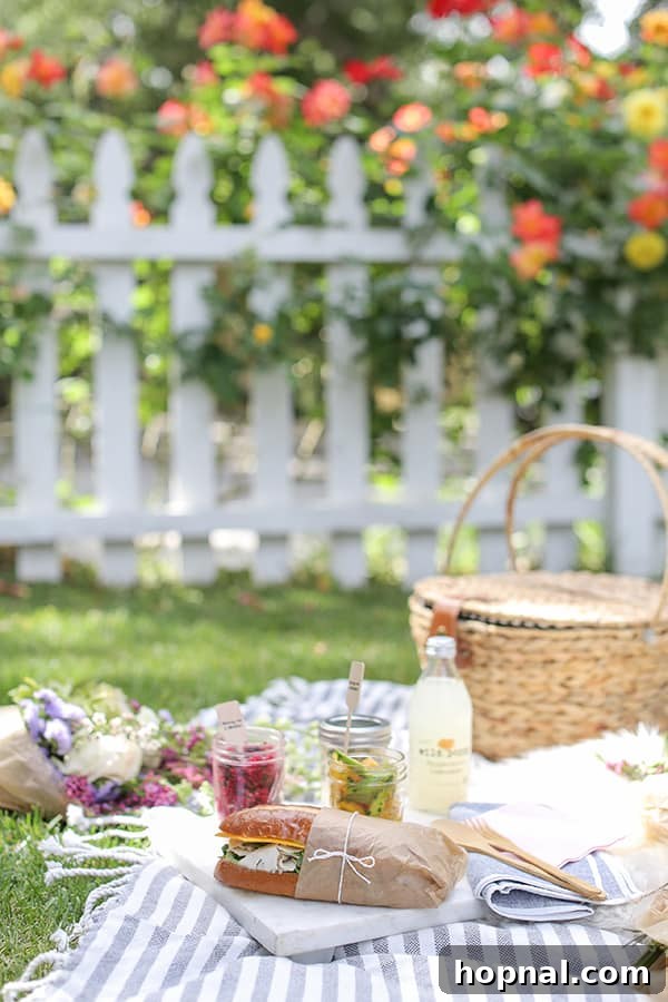 A vibrant and inviting Mother's Day spring picnic scene, complete with delicious food, cozy blankets, and abundant natural light, ready for celebration.