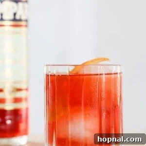 Classic Negroni cocktail recipe from Sugar and Charm