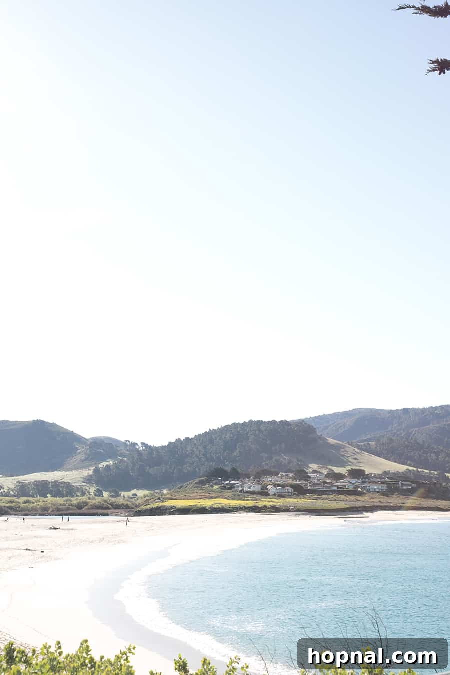 Carmel By The Sea: 10 Must-Experience Wonders 5 Beach with mountains in Carmel California