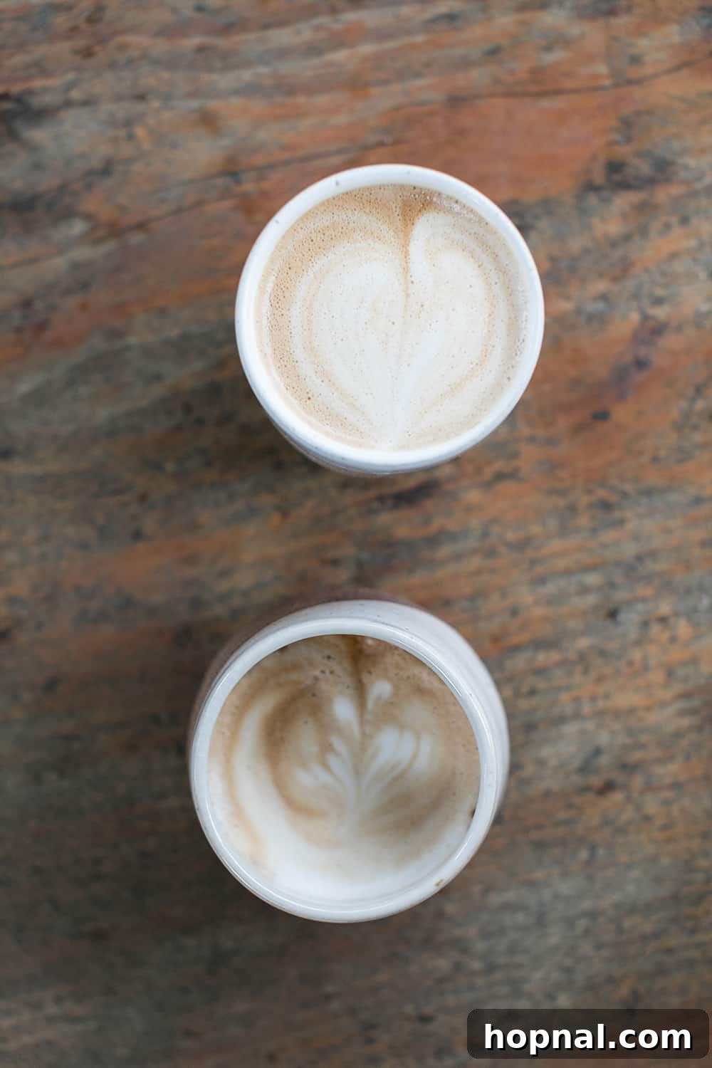 Big Sur One Day: Your Scenic Coastal Itinerary 3 Two lattes on a wooden table