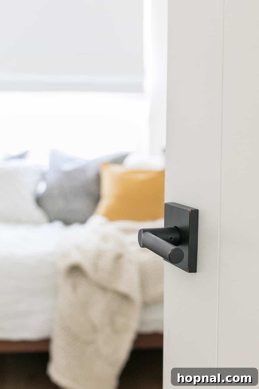 Designing a Welcoming Guest Room Oasis 5 Door handle