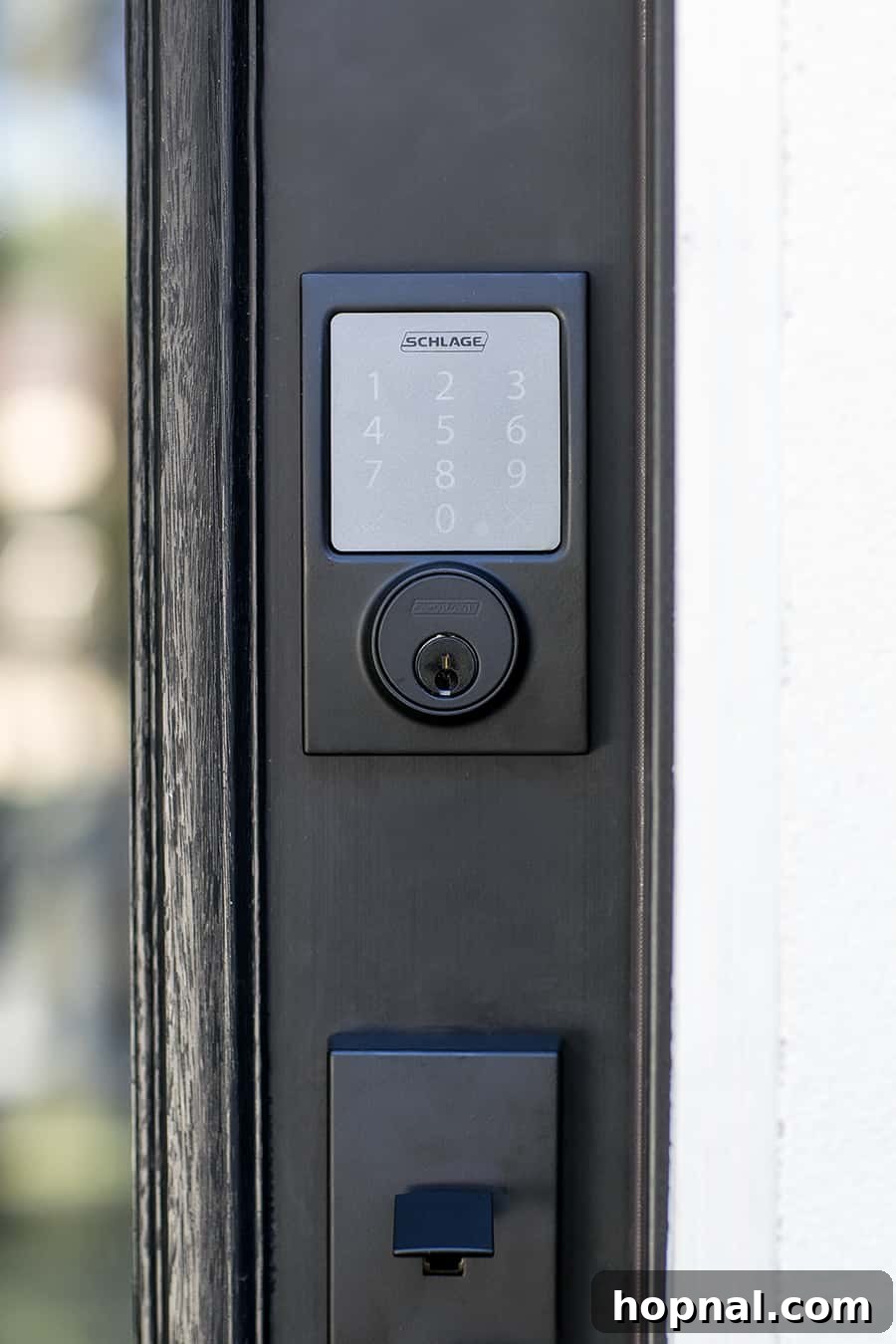keyless entry door handle