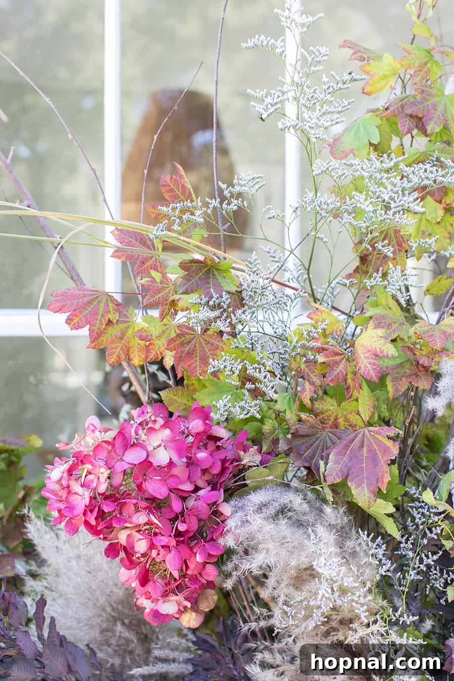 Flowers for a fall front porch