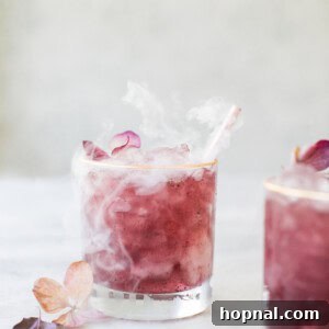 Purple Gin + Tonics! A Spooky Cocktail for Halloween