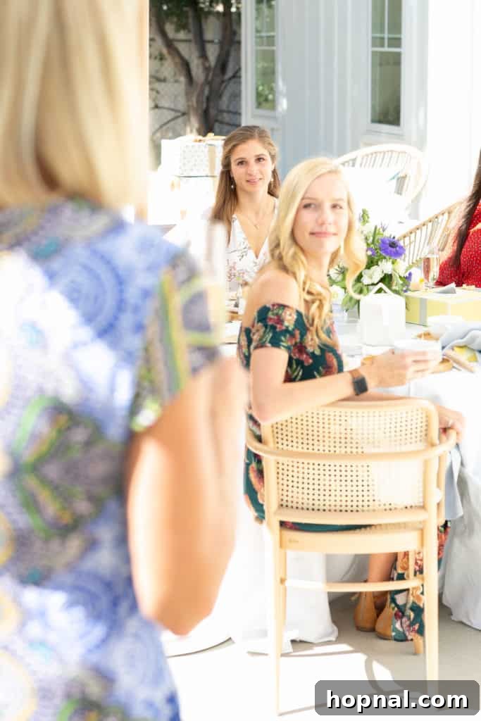Beautiful tea party decor with a mix of traditional and modern touches.