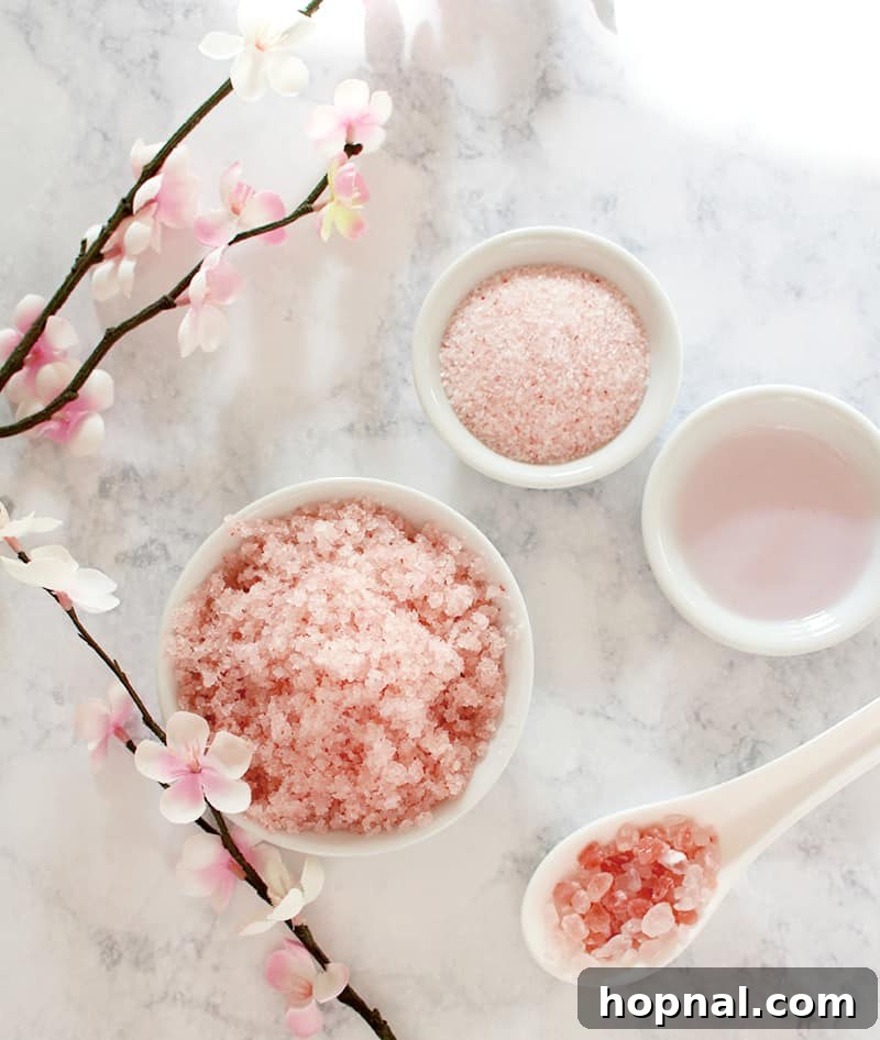 Heartfelt Creations: 14 DIY Valentine's Day Projects 13 A jar of luxurious DIY coconut rose body scrub, ready to be gifted for Valentine's Day for smooth skin.